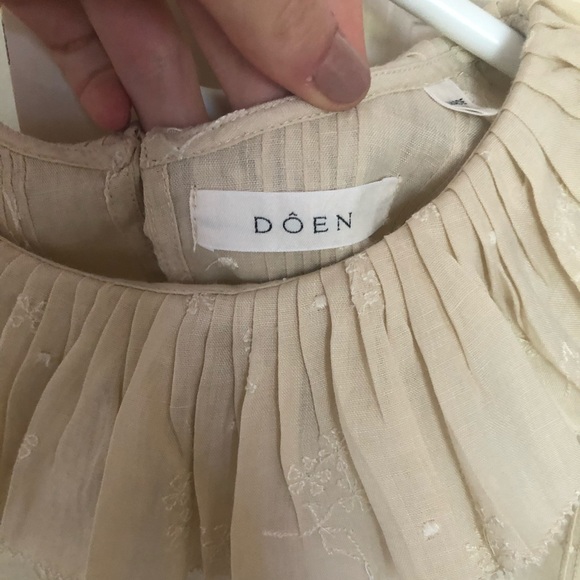 Doen Cadence Top in Dove Size XS NWOT - Picture 6 of 8